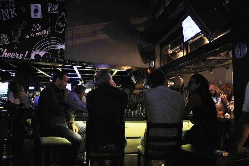 Bar 35 on Saturday Night 